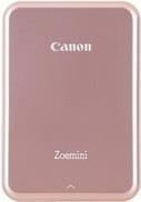 Canon Zoemini - Drucker - Farbe - Thermosublimation - 50.8 x 76.2 mm - 314 x 400 dpi - bis zu 0.83 Min./Seite (einfarbig)/ bis zu 0.83 Min./Seite (Farbe) - Kapazität: 10 Blätter - Bluetooth 4.0 - Rosegold (3204C004)