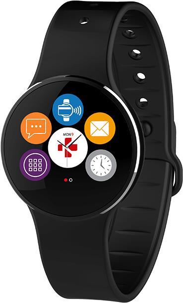 MyKronoz ZeCircle 2 Wristband activity tracker TFT Kabellos IP67 Schwarz (7640158011997)