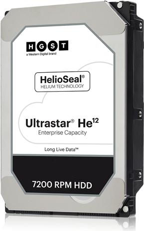 Western Digital Ultrastar He12 3.5 12000 GB SATA (HGST HDD 12TB 7.2K SATA 6Gb/s 3.5'')