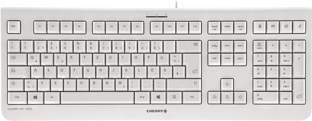 KC 1000 - Keyboard - Corded - AZERTY - Gray