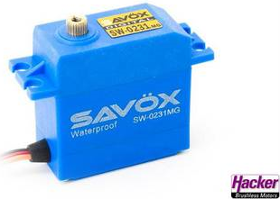 Savöx Standard-Servo SW-0231MG Digital-Servo Getriebe-Material: Metall Stecksystem: JR (80101053)
