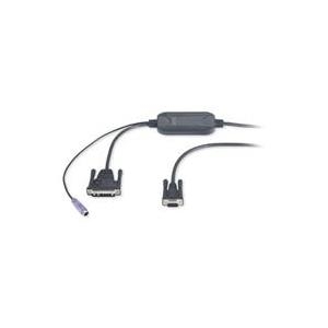APC - Tastatur- / Video- / Maus- (KVM-) Kabel - Mini-DIN 8-polig, 13W3 (M) - HD-15 (M) - 7.6 m (AP5259)