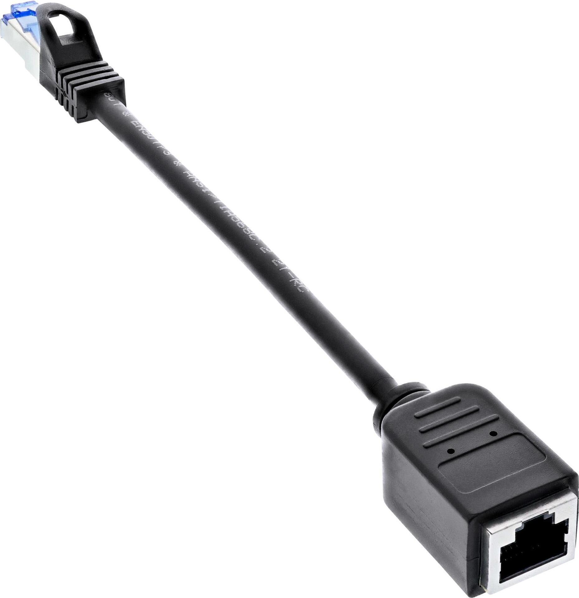 Prolunga cavo patch - Protettore RJ45 - S-FTP PiMf - Cat.6A - 0,2 m