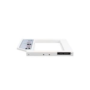 SilverStone Treasure TS08 - Speichereinschubadapter - 6,4 cm (2.5) - 13,3 cm Slim Line auf 6,4 cm (5,25 Slim Line auf 6,40cm (2.5)) - weiß (SST-TS08)