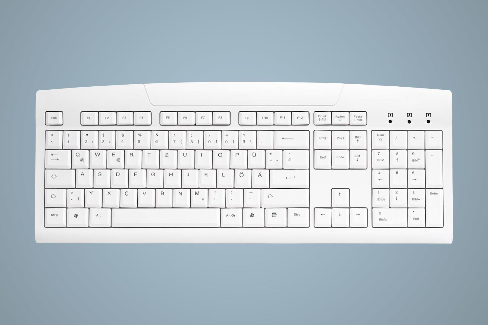 Active Key AK-8000-UV-W/US Tastatur USB QWERTZ US English White (AK-8000-UV-W/US) Active Key AK-8000-UV-W/US Tastatur USB QWERTZ US English White (AK-8000-UV-W/US)