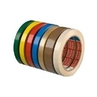 tesa Verpackungsklebeband 4204, 19 mm x 66 m, transparent aus PVC, mit Naturkautschukkleber, ideal zum Verschließen - 8 Stück (04204-00010-00)