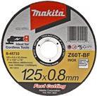 Makita - disco da taglio - per acciaio inox - 12 pezzi - 125 mm - grana Z60T-BF