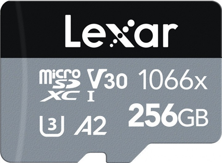 Lexar Professional 1066x 256 GB MicroSDXC UHS-I Classe 10 (256GB Lexar High-Performance 1066x UHS-I microSDXC Card)