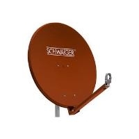 Schwaiger SPI910.2 Rot Satellitenantenne (SPI910.2)