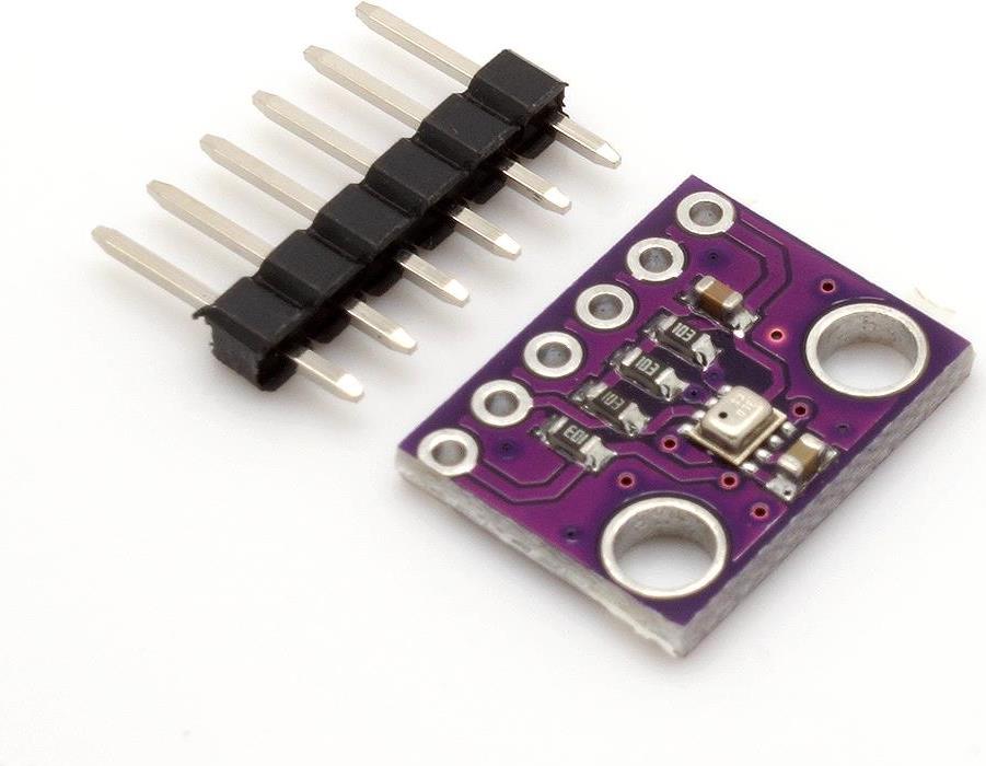 BME280 Breakout Board, 3in1 Sensor für Temperatur, Luftfeuchtigkeit und Luftdruck (GY-BME280)