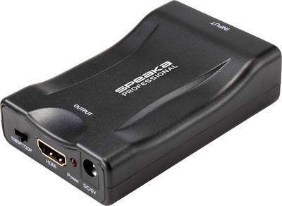 Speaka Professional AV Konverter SP-9395928 Scart-HDMI 1920 x 1080 pixel (SP-9395928)