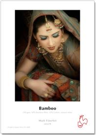 Hahnemühle Digital FineArt Bamboo - Matte coated bamboo paper - 500 Mikrometer Natural White - Rolle (111,8 cm x 12 m) - 290 g/m2 - 25 Blatt (HAH10643464)
