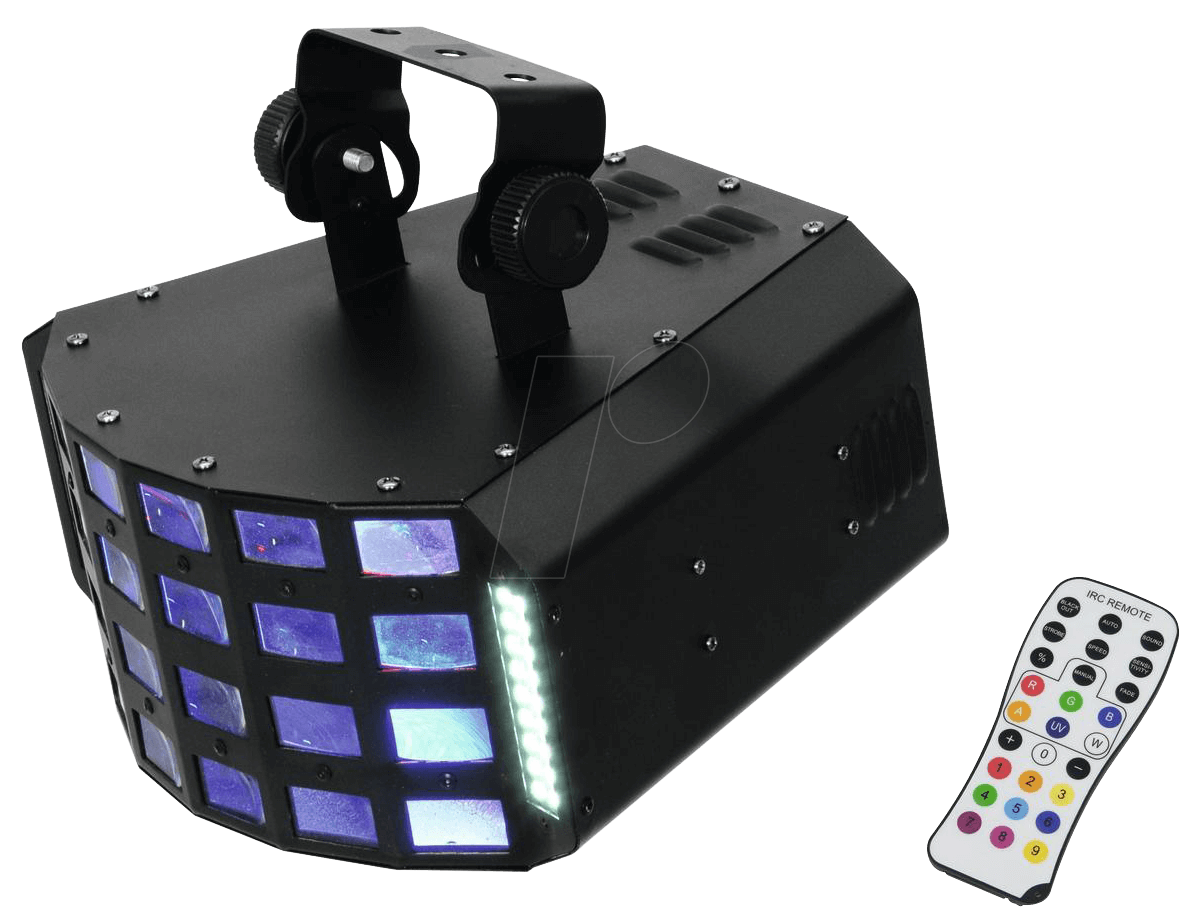 EUROLITE EURO 51918310 - LED-Lichteffekt, D-30 Hybrid Strahleneffekt, 36 W, RGBAWP, DMX (51918310)