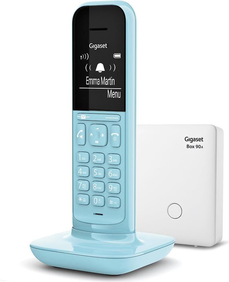 Telefono cordless Gigaset CL390A con segreteria - Purist Blue