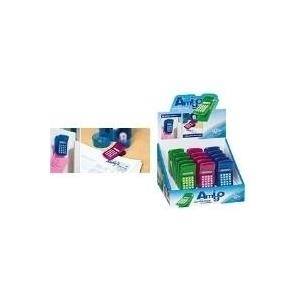 WEDO Notizhalter Amigo inkl. Rechner, mit Magnet und Clip magnetische Rückseite, Rechner mit 8-zeiligem Display (66 21599)