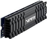 Patriot Viper VPN100 - SSD - 2 TB - intern - M.2 2280 - PCI Express 3.0 x4 (NVMe) - Puffer: 2 GB - integrierter Kühlkörper