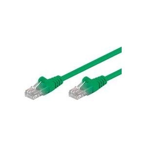 MicroConnect - Netzwerkkabel - RJ-45 (M) bis RJ-45 (M) - 30 cm - UTP - CAT 6 - halogenfrei, verseilt - grün