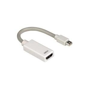 Hama - Video- / Audiokabel - DisplayPort / HDMI - Mini-DisplayPort (M) - HDMI, 19-polig (W) (00053246)