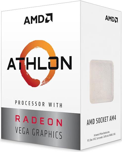 AMD Athlon 3000G processore 35 GHz 4 MB L3 (AMD ATHLON 3000G AM4 RETAIL)