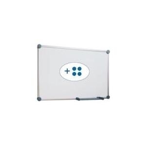 HEBEL Weißwandtafel 2000 (B)2.000 x (H)1.000 mm, grau Alurahmen, Arbeitsfläche aus Stahlblech, magnethaftend (63058-84)