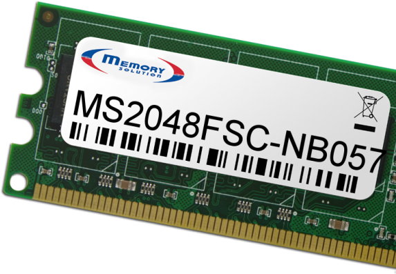 MemorySolutioN - DDR2 - 2 GB - SO DIMM 200-PIN - 800 MHz / PC2-6400 - ungepuffert - nicht-ECC - für Fujitsu AMILO Pi 3525, ESPRIMO Mobile V6505, V6515, V6535, V6545 (S26391-F6120-L484)