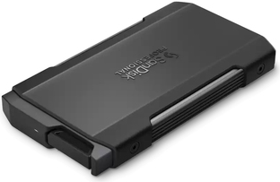 SanDisk PRO-BLADE TRANSPORT Box esterno SSD Nero (SanDisk Professional PRO-BLADE TRANSPORT - SSD - 2 TB - esterno [portatile] -