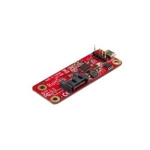 StarTech.com USB auf SATA Konverter für Raspberry Pi und Entwicklungsboard - USB zu SATA Adapter für Raspberry Pi - Speicher-Controller - 1 Sender/Kanal - SATA 6Gb/s - 6 GBps - USB 2.0 - Rot