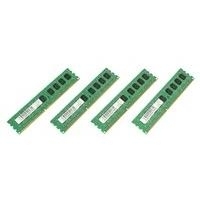 MicroMemory - DDR3 - 16 GB: 4 x 4 GB - DIMM 240-PIN - 1333 MHz / PC3-10600 - ungepuffert - ECC - für Lenovo System x3100 M4, x3250 M4