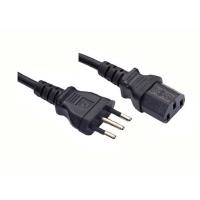 Good Connections - Netzkabel mit Kaltgerätebuchse - 1.8 m - schwarz - Italien