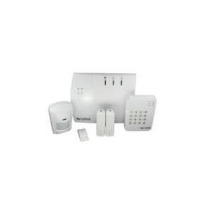 LUPUSEC XT1 Smarthome Funk-Alarmanlage, Starter Pack mit Funk Bewegungsmelder, 2 Türkontakten und Keypad, Einbruchmeldeanlage, fernsteuerbar via Browser, Tablet oder Smartphone, IP-Kameras integrierbar, Wachschutz aufschaltbar (12017)