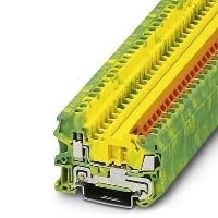 Phoenix Contact Durchgangsreihenklemme QTCU 1,5-PE QTCU 1,5-PE Grün-Gelb Inhalt: 50 St. (3050031)