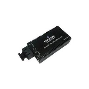 Vertiv Avocent Gigabit Miniature Media Converter Series - Medienkonverter - Gigabit Ethernet - 1000Base-LX, 1000Base-T - RJ-45 / SC Einzelmodus - bis zu 15 km (FMCSMGB-202)