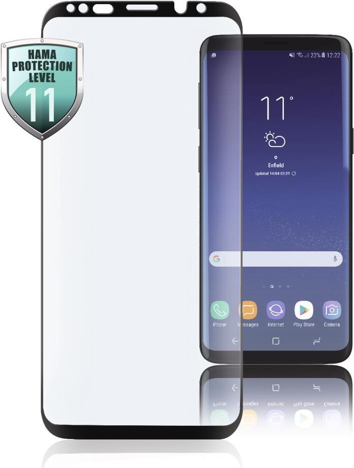 Hama 00186201 - Klare Bildschirmschutzfolie - Samsung - Kratzresistent - Schwarz - Transparent - 1 Stück(e) (00186201)