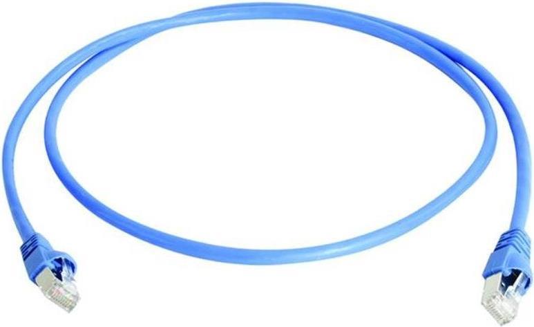 Telegärtner MP8 FS 100 - Patch-Kabel - RJ-45 (M) bis RJ-45 (M) - 15 m - Foiled Unshielded Twisted Pair (F/UTP) - CAT 5e - Blau, RAL 5015