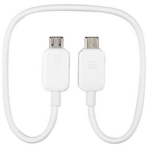 Samsung Power Sharing Cable EP-SG900 - USB-Ladekabel - Mikro-USB Typ B (nur Strom) (M) bis Mikro-USB Typ B (nur Strom) (M) - 30 cm - weiß - für Galaxy S5
