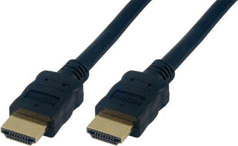 MCL MC385-1M cavo HDMI HDMI tipo A [Standard] Nero (C BLE HDMI 3D M LE - M LE 4K 1M)