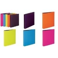 PAGNA Ringbuch Trend Colours, 2-Bügel-Mechanik, sortiert DIN A4, eckige Mechanik, Rückenbreite: 35 mm, Durchmesser: - 12 Stück (20601-00)
