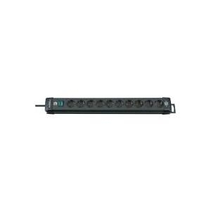 Brennenstuhl Premium-Line - Verlängerungsschnur - output connectors: 10 - 3,0m - Schwarz (1951100100)
