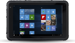 Caterpillar T20 - Tablet - Atom Z8350 / 1.44 GHz - Windows 10 Home - 2 GB RAM - 64 GB SSD - 20.3 cm (8) IPS Touchscreen 800 x 1280 - HD Graphics 400 - Bluetooth - 4G - robust - Sonderposten