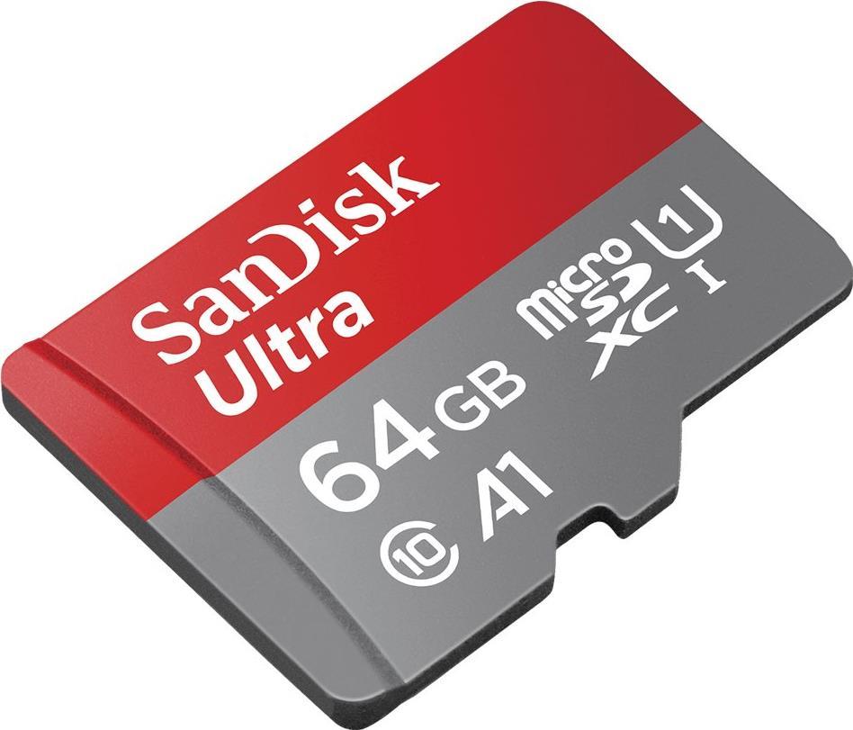 SanDisk Ultra 64 GB MicroSDXC UHS-I Classe 10 (ULTRA MICROSDXC CARD FOR - CHROMEBOOKS 64GB 140MB/S UHS-I W)