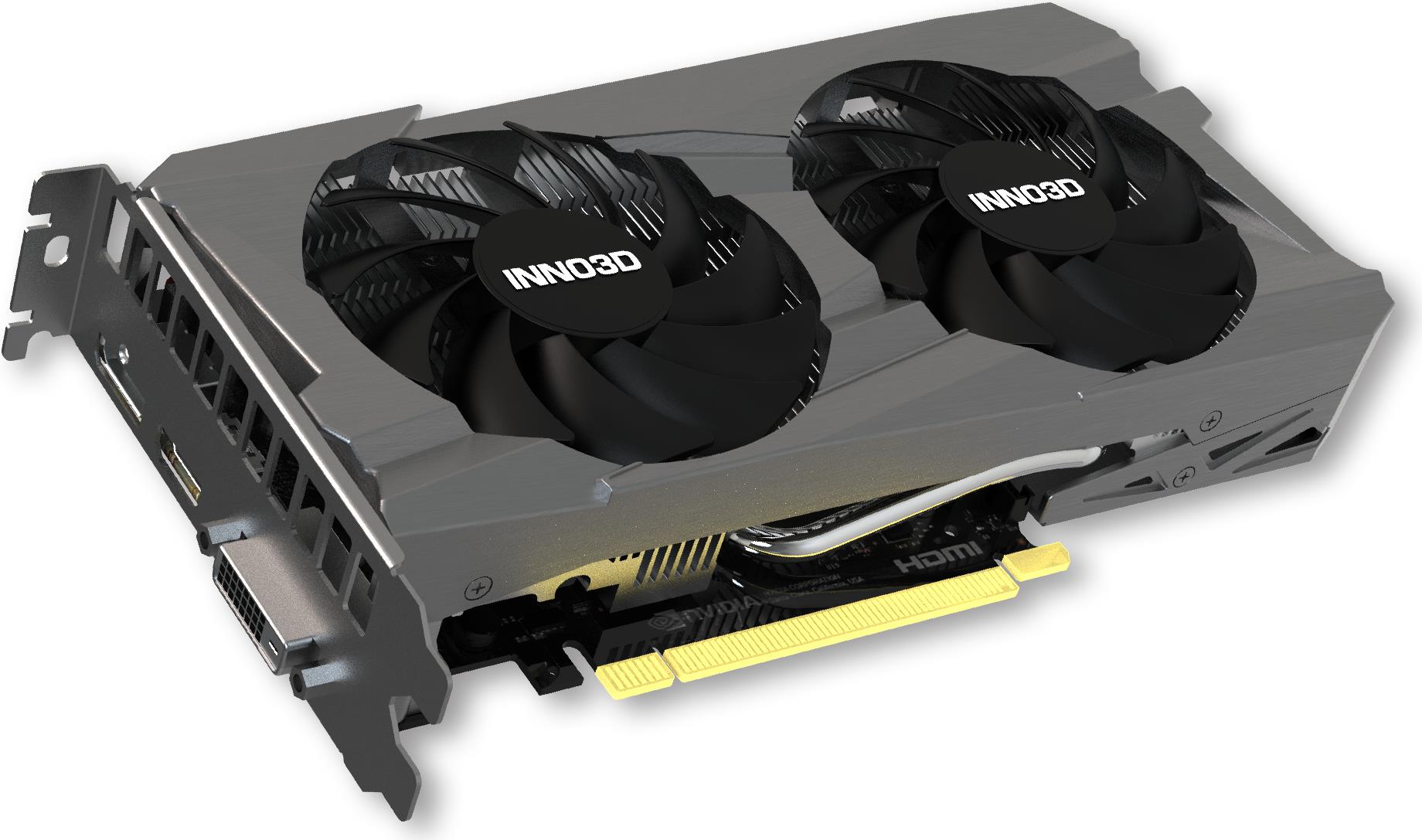 Inno3D GeForce RTX 3050 Twin X2 NVIDIA 8 GB GDDR6 (Inno3D Nvidia GeForce RTX 3050 Twin X2 V2 8GB Dual Fan Graphics Card)