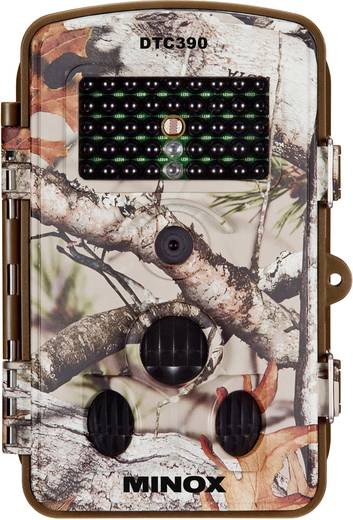 Minox DTC 390 Wildkamera 5 Mio. Pixel Black LEDs, Tonaufzeichnung Camouflage (60733)