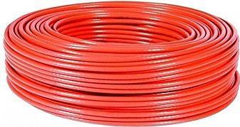 Dexlan Patchkabel, Cat 6A EIA/TIA, F/UTP, rot, 100 m Ring Gesamtgeschirmtes halogenfreies Patchkabel für Netzwerke (611942)