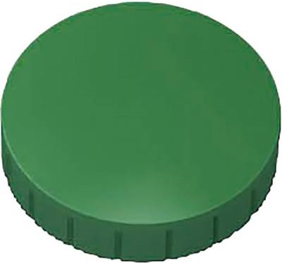 Magnete solido MAUL HEBEL forza di tenuta 08 kg magnete rotondo verde diam. 32 x (H)85 mm in infrangibile (61632-55)