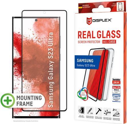 DISPLEX REAL GLASS + CASE - SAMSUNG GALAXY S23 ULTRA