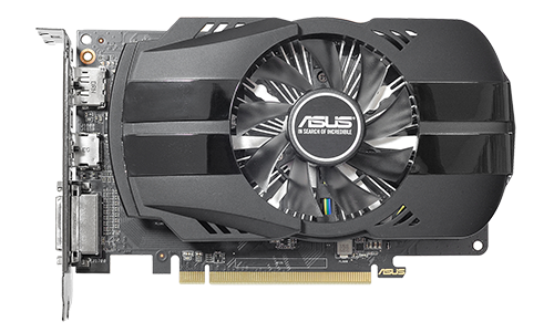 ASUS PH-RX550-4G - Grafikkarten - Radeon RX 550 - 4GB GDDR5 - PCIe 3.0 x16 - DVI, HDMI, DisplayPort (90YV0AG2-M0NA00) ASUS PH-RX550-4G - Grafikkarten - Radeon RX 550 - 4GB GDDR5 - PCIe 3.0 x16 - DVI, HDMI, DisplayPort (90YV0AG2-M0NA00)