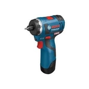 Bosch GSR 12V-20 HX Professional - Bohrer/Schrauber - kabellos - 2 Geschwindigkeiten - 1/4 -Inbuseinsatz - 20 N·m - 2 Akkus - 12 V