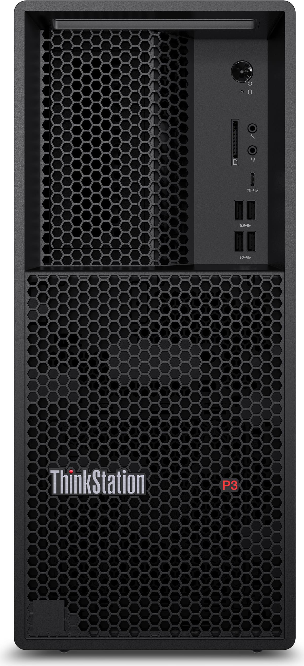 Lenovo ThinkStation P3 Tower Intel® Core™ i7 i7-14700K 32 GB DDR5-SDRAM 1 TB SSD Windows 11 Pro Arbeitsstation (30GS00DCGE)