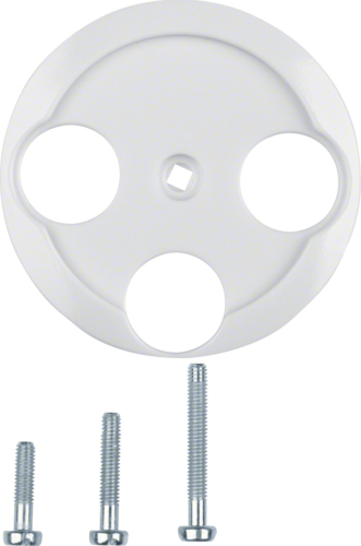 Berker GmbH & Co. KG 106420 Wandplatte/Schalterabdeckung Weiß (106420)