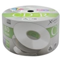 XLayer - 50 x CD-R - 700 MB (80 Min) 52x - weiß - mit Tintenstrahldrucker bedruckbare Oberfläche - Brick